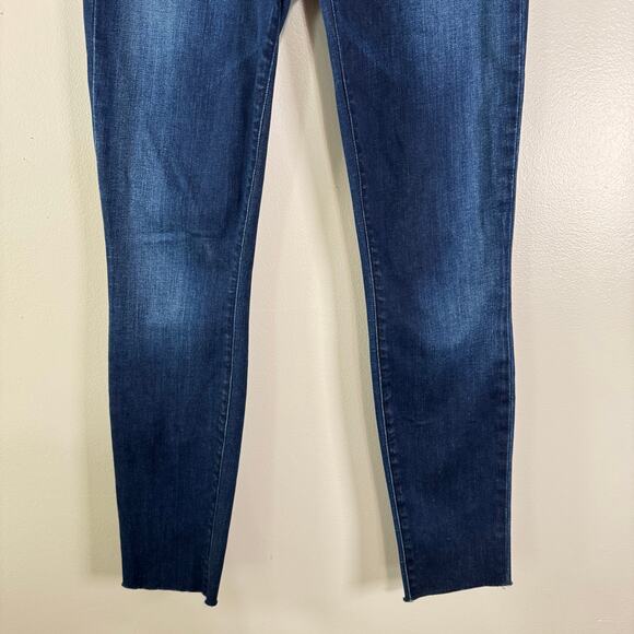 Frank & Eileen Sligo Skinny Jeans Womens Size 4 Dark Wash Denim Ankle Mid Rise - Picture 4 of 13
